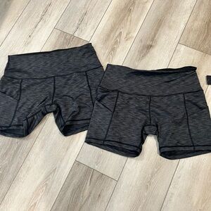 Women's Athletic Gray Shorts (2)